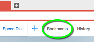 Bookmark Nicknames - 1st Step